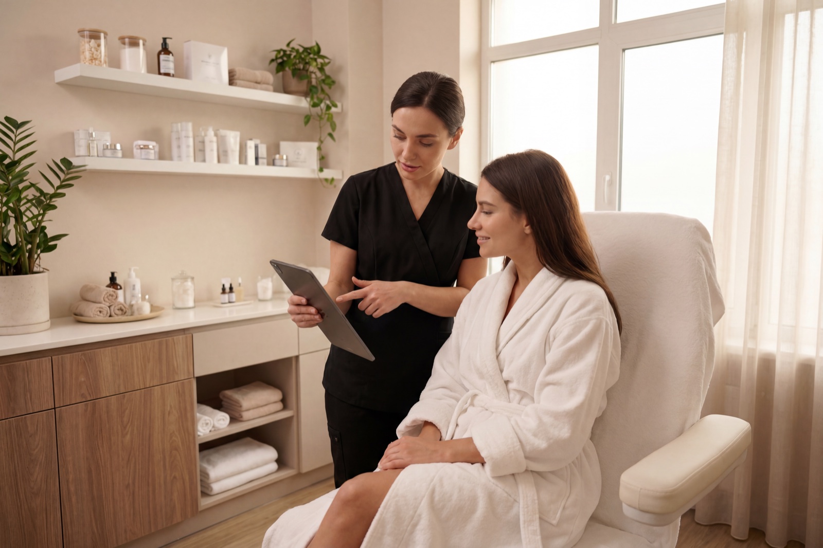 Skin consultation at Face Affair